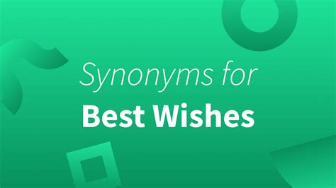 best wishes synonym